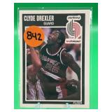1989 FLEER HOF CLYDE DREXLER CARD