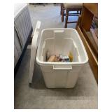 Plastic Bin w/CD