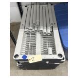 5-Tiered Plastic Shelving Unit -Needs Assembly
