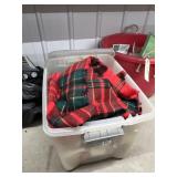 Tablecloths - Gift Wrap & More in Plastic Bin