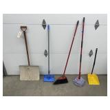 Snow Shovel - Dustpan - Broom - Mops