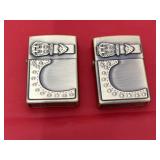 2 - New Zippo Style Lighters