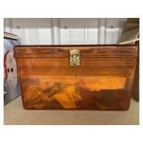 Plastic Sewing Case w/Contents