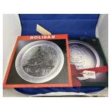 2 - Holiday Branded Christmas Platters