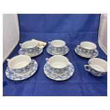 11 Pcs - Occupied Japan Hadson Tea Cups