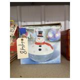 Snowman Poppourri Jar