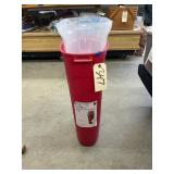 Gift Wrap Storage Bin w/Seashells & More