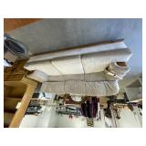 Cloth Upholstered Sofa 83"L