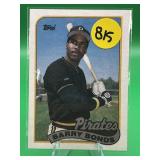 EARLY CARD 1989 TOPPS BARRY BONDS