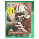 1991 PROSET HOF JOE MONTANA CARD