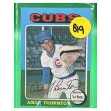 HIGH GRADE VINTAGE 1975 TOPPS ANDRE THORNTON
