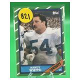 1986 TOPPS HOF RANDY WHITE CARD