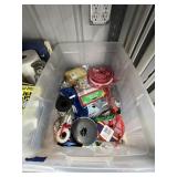Gift Wrap - Ribbon in Plstic Bin