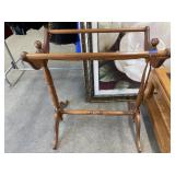 Wooden Quilt Rack