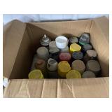 Box of Assorted Spray Paints