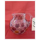 Art Glass Pitcher