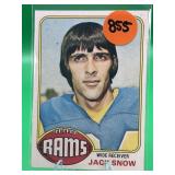 1976 TOPPS JACK SNOW CARD