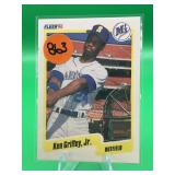 2ND YR CARD 1990 FLEER HOF KEN GRIFFEY JR