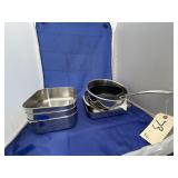 Tramontina SS Square Containers & Bowls