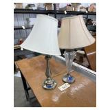 2 - Assorted Table Lamps w/Shades