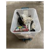 Tote w/Mineral Oil - Soil Cover - Rope & More