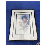 Framed/Signed Tracy Rabbit Print "Loyalty"