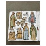 Porcelain Nativity Set