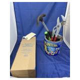 Screwdrivers - Hammer - Channel Lock in Tin