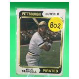 1974 TOPPS HOF WILLIE STARGELL CARD