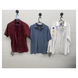 3 Shirts - Nautica Sz L Button Front Shirt