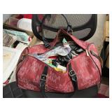MM Bag w/VHS Tapes - Scarves - Needlepoint