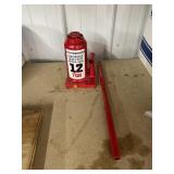 Pittsburg 12 Ton Bottle Jack
