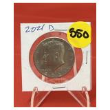 2021-D Kennedy Half Dollar