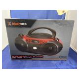 Boombox Style Bluetooth CD Player