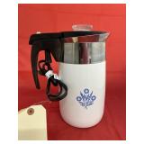 Corningware Blue Cornflower Coffee Percolator