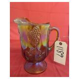 Carnival Glass Pitcher