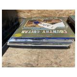 Pile of Assorted Vinyl Records
