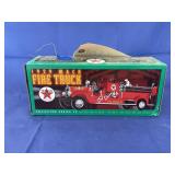 Texaco 1929 Mack Fire Truck Coin Bank in box