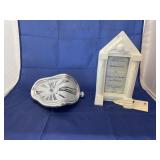 Doll Award in Marble Frame - Curved Clock