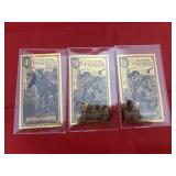 3 Pcs OK Goldbacks