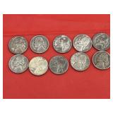 10 - 35% War Nickels