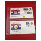 Life Times Kennedy Coin/Stamp Set