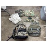 2 - Backpacks - Thermal Shirts - Camo Pants Hat