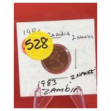 1983 2 Nanee Zambia BU