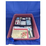 Postage Stamps & Vintage Postcards