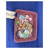Basket of Assorted Patches