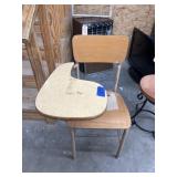 Vintage Wooden School Desk 19"L x 24"W x 31"