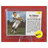 1962 Post Football Card Jim Gibbons