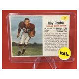 1962 Post Football Card Ray Renfro