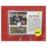 1962 Post Football Card Alex Webster